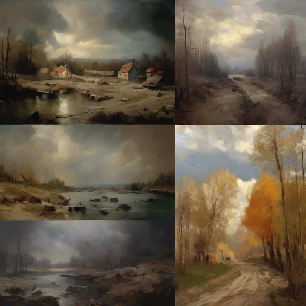 Παραδοσιακά έργα τέχνης, δρόμοι και φυσικά τοπία σε μια συλλογή έργων που αναδεικνύουν την τέχνη του δρόμου και σύγχρονους καλλιτέχνες.